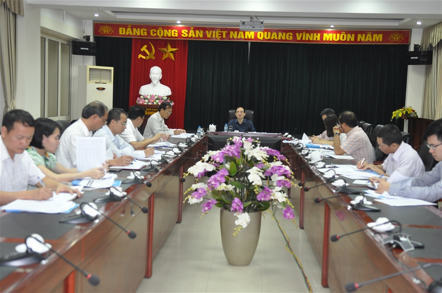 Tiểu ban Tài chính - Hậu cần Đại hội ASOSAI 14 họp lần thứ nhất